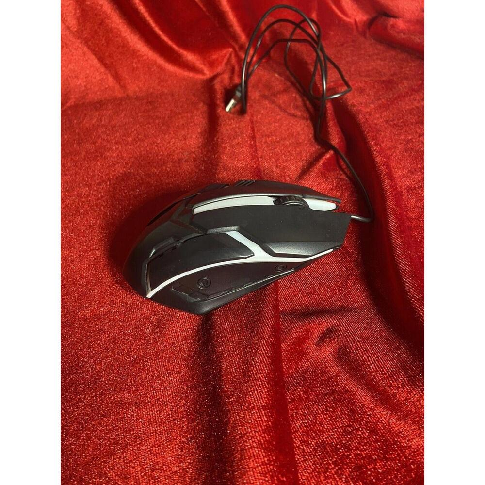 Youse Model YU1252 USB Wired Black Mouse Very Good